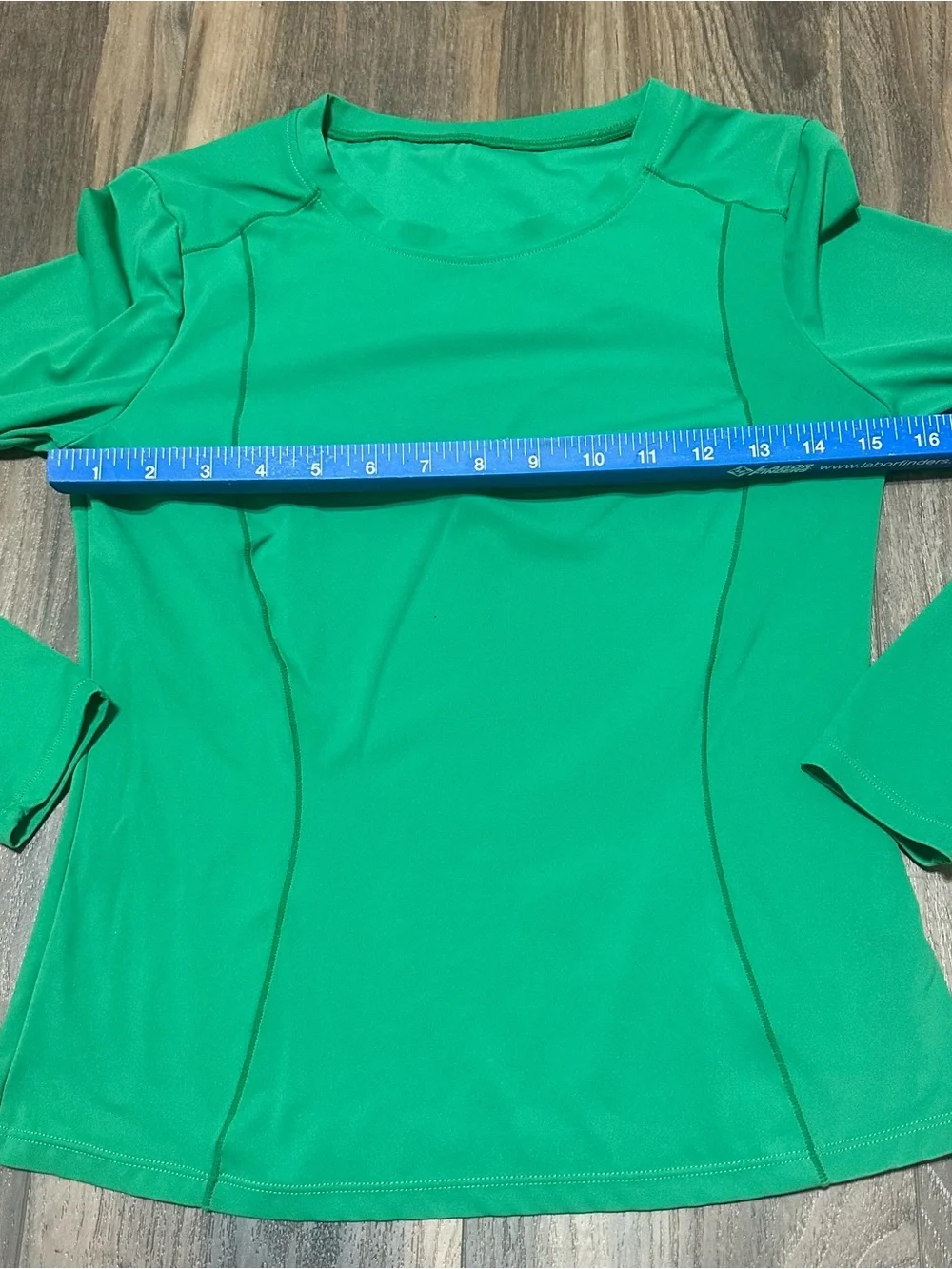 Lululemon Women’s Long Sleeve Athletic Shirt Top Green Small S